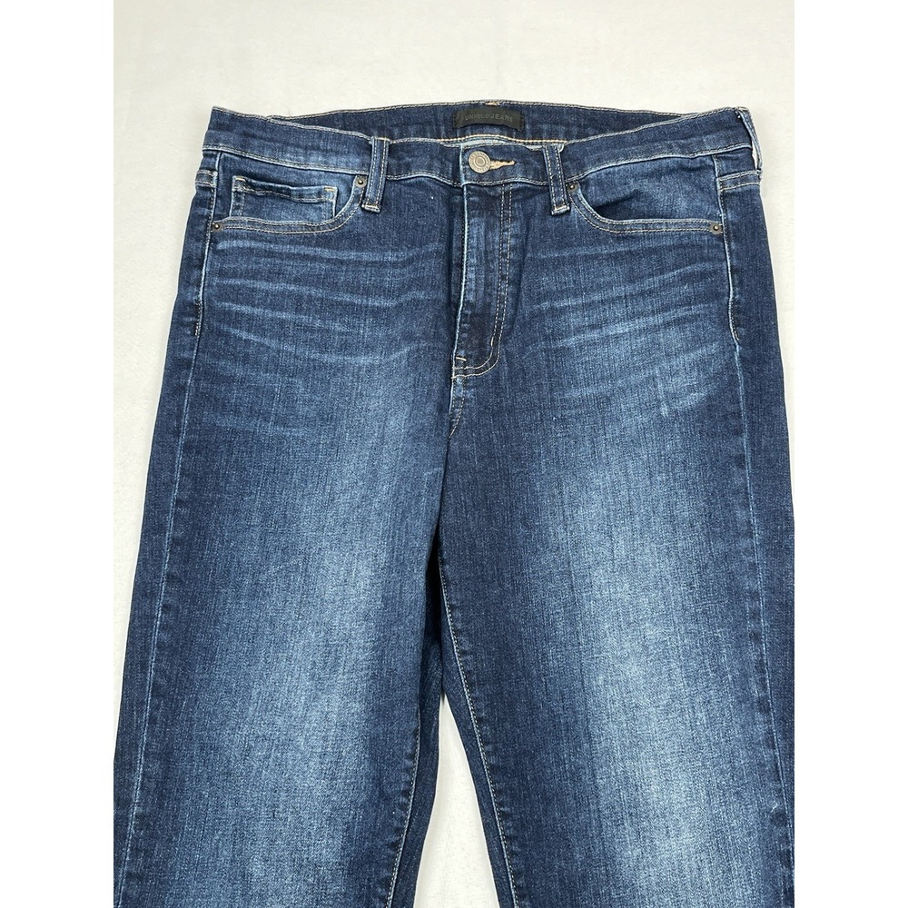 Uniqlo Womens Jeans Blue Size 29 High Rise Denim 100% Cotton